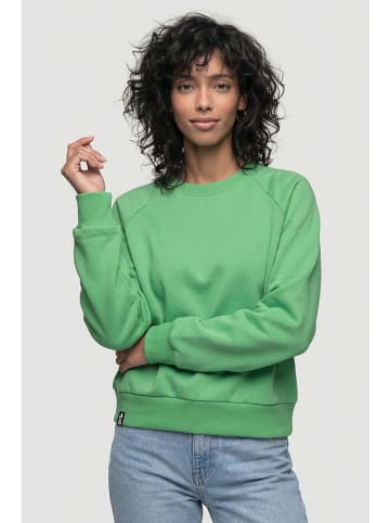 alife and kickin Sweatshirt "Thyra" in Grün