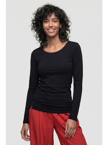 alife and kickin Longsleeve "Evelyn" zwart
