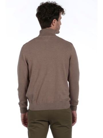 The Time of Bocha Rollkragenpullover in Hellbraun