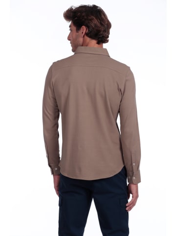 The Time of Bocha Poloshirt in Hellbraun