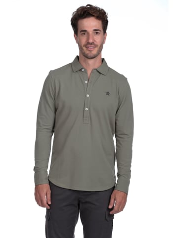 The Time of Bocha Koszulka polo w kolorze khaki