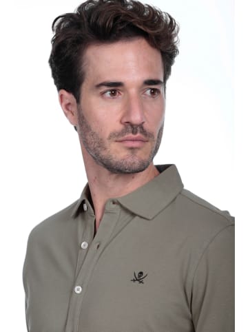 The Time of Bocha Koszulka polo w kolorze khaki