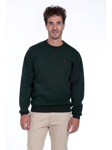 The Time of Bocha Sweatshirt in Dunkelgrün