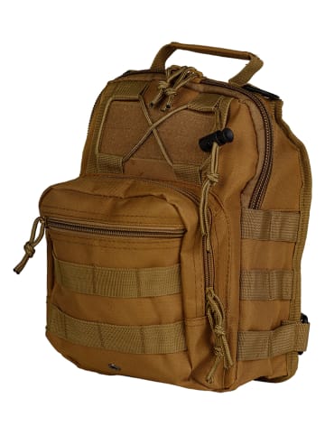 The Time of Bocha Schoudertas lichtbruin - (B)18 x (H)28 x (D)13 cm