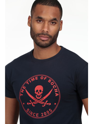 The Time of Bocha Shirt donkerblauw