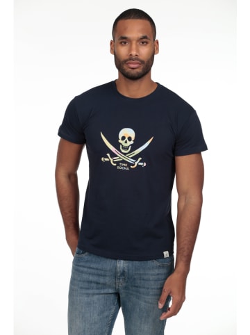 The Time of Bocha Shirt donkerblauw
