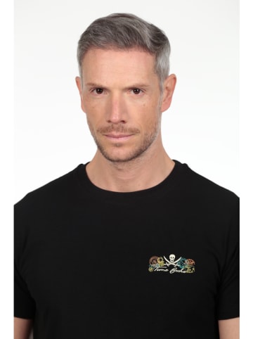 The Time of Bocha Shirt in Schwarz