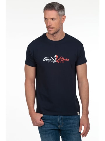 The Time of Bocha Shirt donkerblauw