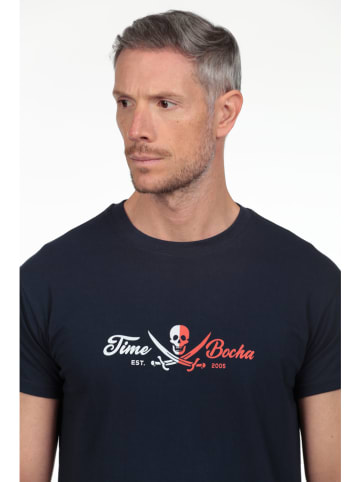 The Time of Bocha Shirt donkerblauw