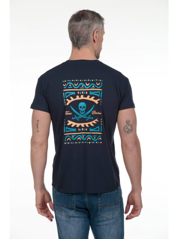 The Time of Bocha Shirt donkerblauw