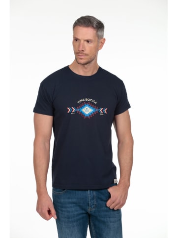 The Time of Bocha Shirt in Dunkelblau