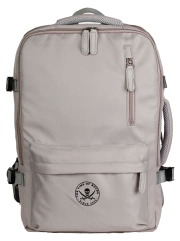 The Time of Bocha Rucksack in Beige - (B)33 x (H)47 x (T)22 cm