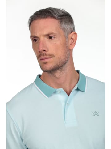The Time of Bocha Poloshirts in Hellblau