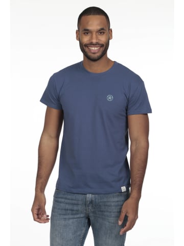 The Time of Bocha 2er-Set: Shirts in Blau/ Grau