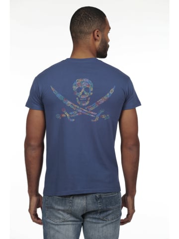 The Time of Bocha 2-delige set: shirts zwart/blauw