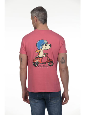 The Time of Bocha 2-delige set: shirts wit/rood