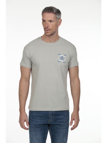The Time of Bocha 3er-Set: Shirts in Dunkelblau/ Lila/ Grau