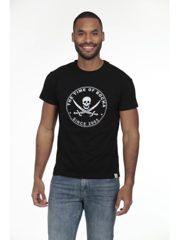 The Time of Bocha 2er-Set: Shirts in Hellblau/ Schwarz