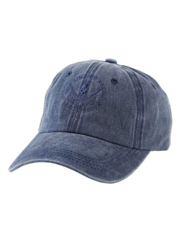 The Time of Bocha 2-delige set: petten donkerblauw/beige
