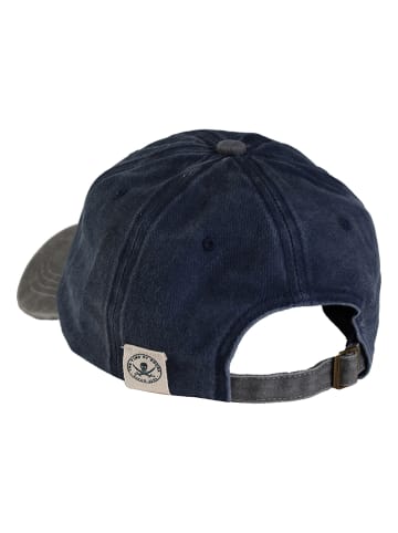 The Time of Bocha 2-delige set: petten grijs/donkerblauw