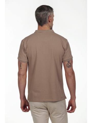 The Time of Bocha 2er-Set: Poloshirts in Beige/ Blau