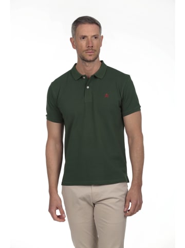 The Time of Bocha 2-delige set: poloshirts lichtblauw/groen