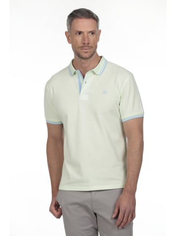 The Time of Bocha 2er-Set: Poloshirts in Beige/ Grün