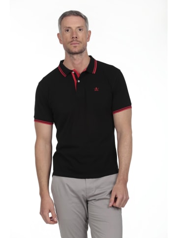 The Time of Bocha 2-delige set: poloshirts turquoise/zwart