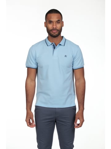 The Time of Bocha Poloshirt in Hellblau