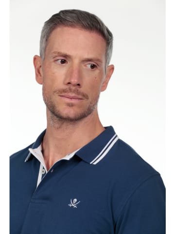 The Time of Bocha Poloshirt in Dunkelblau