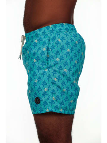 The Time of Bocha Badeshorts in Türkis