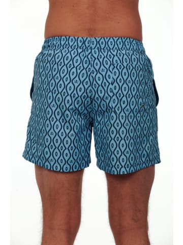 The Time of Bocha Badeshorts in Blau