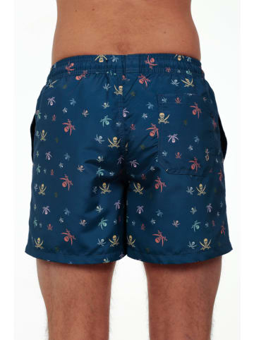 The Time of Bocha Badeshorts in Dunkelblau