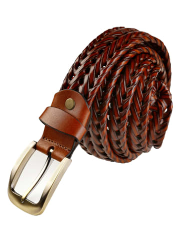 The Time of Bocha Leren riem lichtbruin