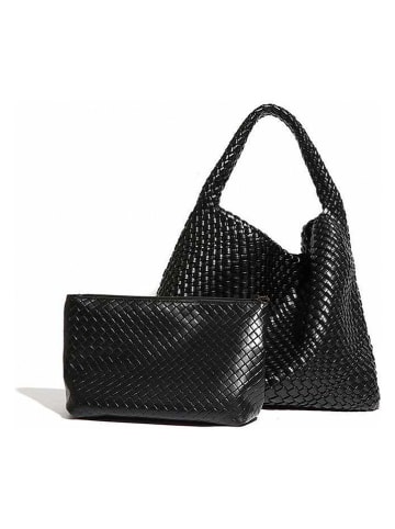 SUVRAI Schultertasche in Schwarz - (B)30 x (H)42 x (T)14 cm