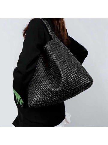 SUVRAI Schultertasche in Schwarz - (B)30 x (H)42 x (T)14 cm