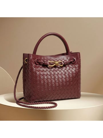 SUVRAI Torebka w kolorze bordowym - 30 x 23 x 13 cm
