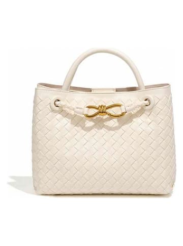 SUVRAI Torebka w kolorze kremowym - 30 x 23 x 13 cm