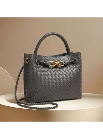 SUVRAI Henkeltasche in Anthrazit - (B)30 x (H)23 x (T)13 cm