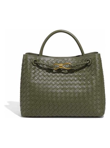 SUVRAI Henkeltasche in Khaki - (B)30 x (H)23 x (T)13 cm