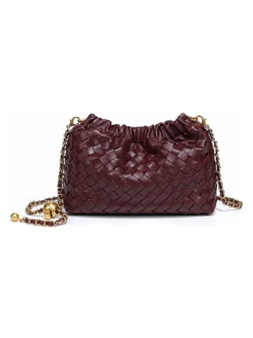 SUVRAI Schoudertas bordeaux - (B)21 x (H)15 x (D)7 cm