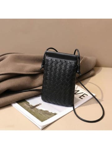 SUVRAI Torebka w kolorze czarnym na telefon - 13 x 20 x 4 cm