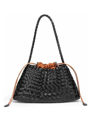 SUVRAI Schultertasche in Schwarz - (B)35 x (H)20 x (T)12 cm