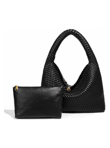 SUVRAI Schultertasche in Schwarz - (B)28 x (H)20 x (T)15 cm