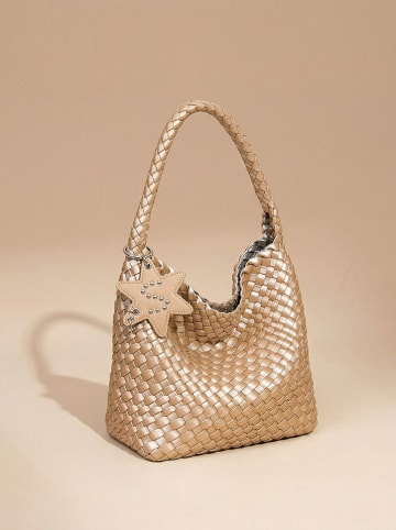 SUVRAI Schultertasche in Beige - (B)25 x (H)26 x (T)15 cm