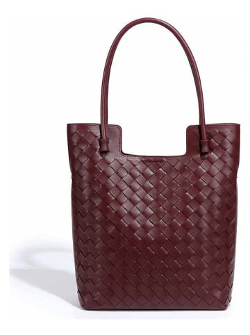 SUVRAI Schultertasche in Bordeaux - (B)24 x (H)32 x (T)9 cm