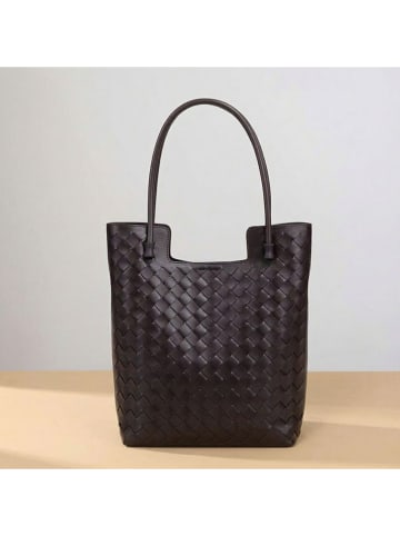 SUVRAI Schultertasche in Braun - (B)24 x (H)32 x (T)9 cm