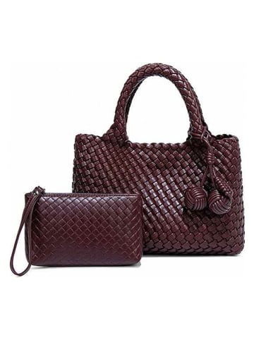 SUVRAI Handtas bruin - (B)24 x (H)22 x (D)13 cm