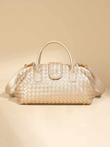 SUVRAI Henkeltasche in Beige - (B)30 x (H)17 x (T)11 cm
