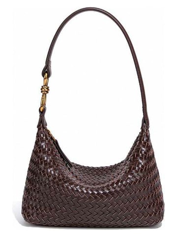 SUVRAI Schultertasche in Braun - (B)19 x (H)13 x (T)10 cm